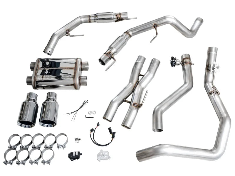 AWE Gen 3 Raptor SwitchPath Exhaust  - Chrome Silver Tips - Additional View 14