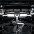 Load image into Gallery viewer, AWE MK8 Volkswagen Golf R 3in Touring Edition Quad Exhaust - Chrome Silver Tips - Back View