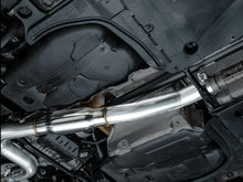 Load image into Gallery viewer, AWE MK8 Volkswagen Golf R 3in Touring Edition Quad Exhaust - Chrome Silver Tips - Installation View