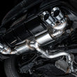 Load image into Gallery viewer, AWE MK8 Volkswagen Golf R 3in Touring Edition Quad Exhaust - Chrome Silver Tips - Additional View 5