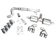 Load image into Gallery viewer, AWE MK8 Volkswagen Golf R 3in Touring Edition Quad Exhaust - Chrome Silver Tips - Additional View 13