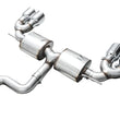 Load image into Gallery viewer, AWE MK8 Volkswagen Golf R 3in Touring Edition Quad Exhaust - Chrome Silver Tips - Additional View 14