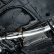 Load image into Gallery viewer, AWE MK8 Volkswagen Golf R 3in Touring Edition Quad Exhaust - Diamond Black Tips - Installation View