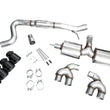 Load image into Gallery viewer, AWE MK8 Volkswagen Golf R 3in Touring Edition Quad Exhaust - Diamond Black Tips - Additional View 14
