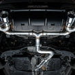 Load image into Gallery viewer, AWE MK8 Volkswagen Golf R 3in Track Edition Quad Exhaust - Chrome Silver Tips - Side View