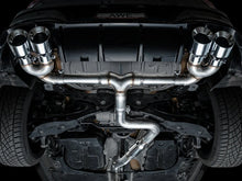 Load image into Gallery viewer, AWE MK8 Volkswagen Golf R 3in Track Edition Quad Exhaust - Chrome Silver Tips - Side View
