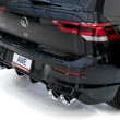 Load image into Gallery viewer, AWE MK8 Volkswagen Golf R 3in Track Edition Quad Exhaust - Chrome Silver Tips - Installation View
