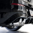 Load image into Gallery viewer, AWE MK8 Volkswagen Golf R 3in Track Edition Quad Exhaust - Chrome Silver Tips - Additional View 5