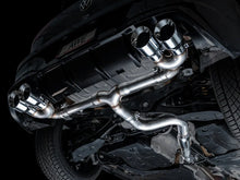 Load image into Gallery viewer, AWE MK8 Volkswagen Golf R 3in Track Edition Quad Exhaust - Chrome Silver Tips - Additional View 9