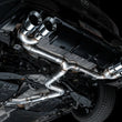 Load image into Gallery viewer, AWE MK8 Volkswagen Golf R 3in Track Edition Quad Exhaust - Chrome Silver Tips - Additional View 10