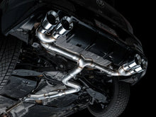 Load image into Gallery viewer, AWE MK8 Volkswagen Golf R 3in Track Edition Quad Exhaust - Chrome Silver Tips - Additional View 10