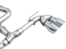 Load image into Gallery viewer, AWE MK8 Volkswagen Golf R 3in Track Edition Quad Exhaust - Chrome Silver Tips - Additional View 15