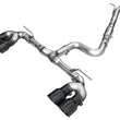 Load image into Gallery viewer, AWE MK8 Volkswagen Golf R 3in Track Edition Quad Exhaust - Diamond Black Tips - Main Product View