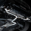 Load image into Gallery viewer, AWE MK8 Volkswagen Golf R 3in Track Edition Quad Exhaust - Diamond Black Tips - Additional View 7