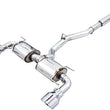 Load image into Gallery viewer, AWE Subaru BRZ/ Toyota GR86/ Toyota 86 Touring Edition Cat-Back Exhaust- Chrome Silver Tips - Main Product View