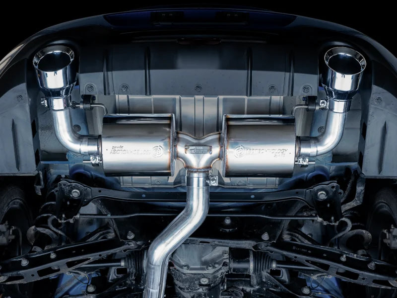 AWE Subaru BRZ/ Toyota GR86/ Toyota 86 Touring Edition Cat-Back Exhaust- Chrome Silver Tips - Additional View 6