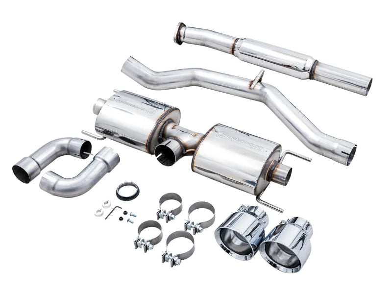 AWE Subaru BRZ/ Toyota GR86/ Toyota 86 Touring Edition Cat-Back Exhaust- Chrome Silver Tips - Additional View 12