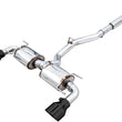 Load image into Gallery viewer, AWE Subaru BRZ/ Toyota GR86/ Toyota 86 Touring Edition Cat-Back Exhaust- Diamond Black Tips - Main Product View
