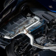 Load image into Gallery viewer, AWE Subaru BRZ / Toyota GR86 / Toyota 86 Track Edition Cat-Back Exhaust- Diamond Black Tips - Side View