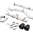 Load image into Gallery viewer, AWE Subaru BRZ / Toyota GR86 / Toyota 86 Track Edition Cat-Back Exhaust- Diamond Black Tips - Additional View 10