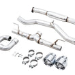 Load image into Gallery viewer, AWE Subaru BRZ/ Toyota GR86/ Toyota 86 Track Edition Cat-Back Exhaust- Chrome Silver Tips - Additional View 9