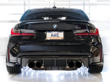 Load image into Gallery viewer, AWE SwitchPath Catback Exhaust for BMW G8X M3/M4 - Diamond Black Tips - Additional View 5