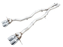 Load image into Gallery viewer, AWE Track Edition Catback Exhaust for BMW G8X M3/M4 - Chrome Silver Tips - Main Product View