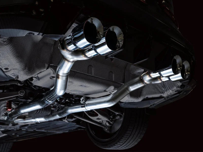 AWE Track Edition Catback Exhaust for BMW G8X M3/M4 - Chrome Silver Tips - Additional View 5