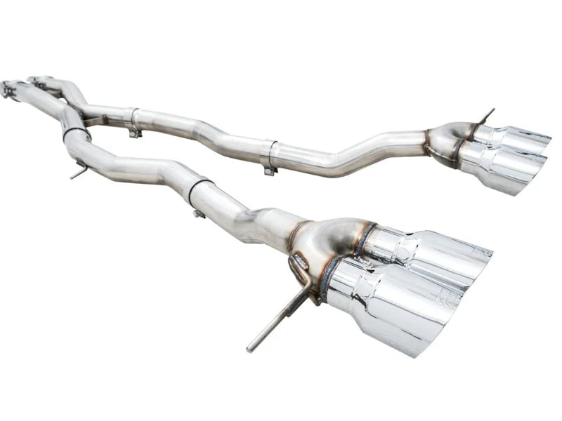 AWE Track Edition Catback Exhaust for BMW G8X M3/M4 - Chrome Silver Tips - Additional View 7