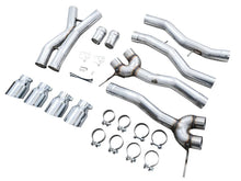 Load image into Gallery viewer, AWE Track Edition Catback Exhaust for BMW G8X M3/M4 - Chrome Silver Tips - Additional View 8