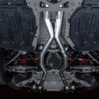 Load image into Gallery viewer, AWE Track Edition Catback Exhaust for BMW G8X M3/M4 - Diamond Black Tips - Installation View