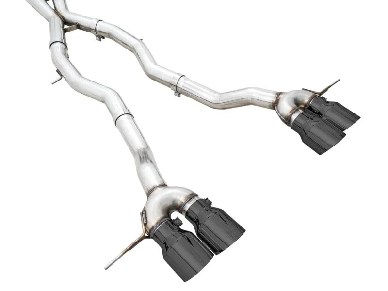 AWE Track Edition Catback Exhaust for BMW G8X M3/M4 - Diamond Black Tips - Additional View 11