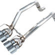 Load image into Gallery viewer, AWE Tuning 05-07 C6 Chevrolet Corvette 6.0L Track Edition Axle-Back Exhaust w/ Chrome Silver Tips - Main Product View