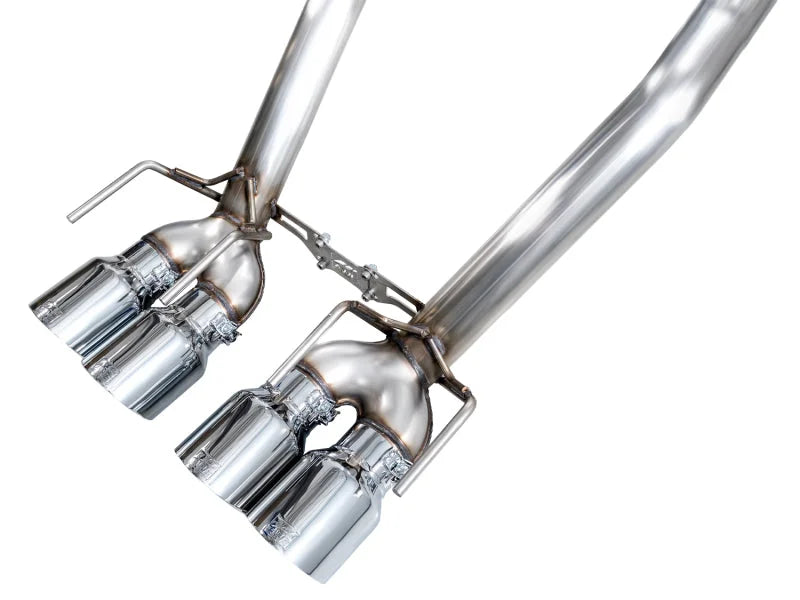 AWE Tuning 05-07 C6 Chevrolet Corvette 6.0L Track Edition Axle-Back Exhaust w/ Chrome Silver Tips - Additional View 8