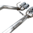 Load image into Gallery viewer, AWE Tuning 05-07 C6 Chevrolet Corvette 6.0L Track Edition Axle-Back Exhaust w/ Chrome Silver Tips - Additional View 10