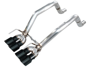 AWE Tuning 05-07 C6 Chevrolet Corvette 6.0L Track Edition Axle-Back Exhaust w/ Diamond Black Tips - Main Product View