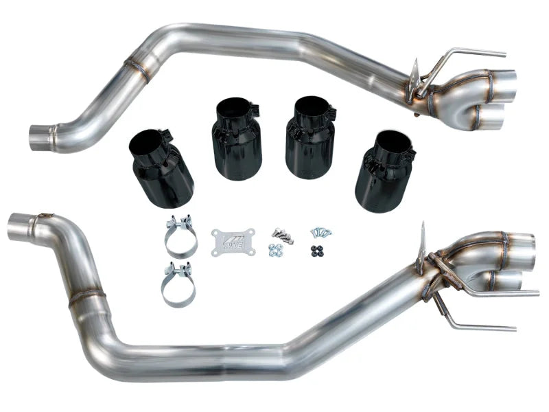 AWE Tuning 05-07 C6 Chevrolet Corvette 6.0L Track Edition Axle-Back Exhaust w/ Diamond Black Tips - Additional View 11