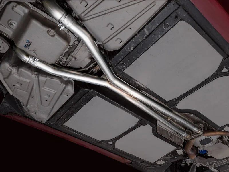 AWE Tuning 05-07 C6 Chevrolet Corvette 6.0L X-Pipe - Side View