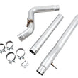 Load image into Gallery viewer, AWE Tuning 07-18 Jeep Wrangler JK/JKU 3.6L Non-Resonated Mid Pipe - Side View