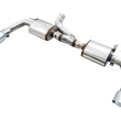 Load image into Gallery viewer, AWE Tuning 07-18 Jeep Wrangler JK/JKU 3.6L Tread Edition Axle-Back Dual Exhaust - Chrome Silver Tips - Main Product View