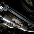 Load image into Gallery viewer, AWE Tuning 07-18 Jeep Wrangler JK/JKU 3.6L Tread Edition Axle-Back Dual Exhaust - Chrome Silver Tips - Back View