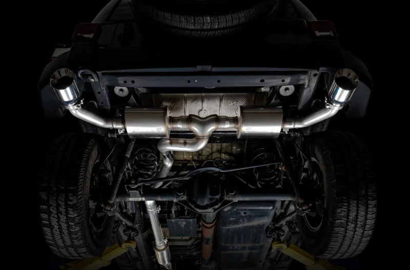 AWE Tuning 07-18 Jeep Wrangler JK/JKU 3.6L Tread Edition Axle-Back Dual Exhaust - Chrome Silver Tips - Additional View 9