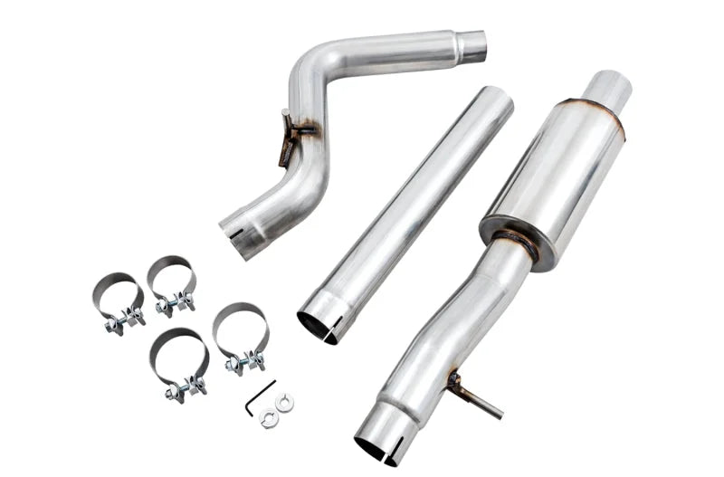 AWE Tuning 07-18 Jeep Wrangler JK/JKU 3.6L Tread Edition Axle-Back Dual Exhaust - Chrome Silver Tips - Additional View 11