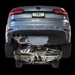 Load image into Gallery viewer, AWE Tuning 09-14 Volkswagen Jetta Mk6 1.4T Track Edition Exhaust - Chrome Silver Tips - Back View