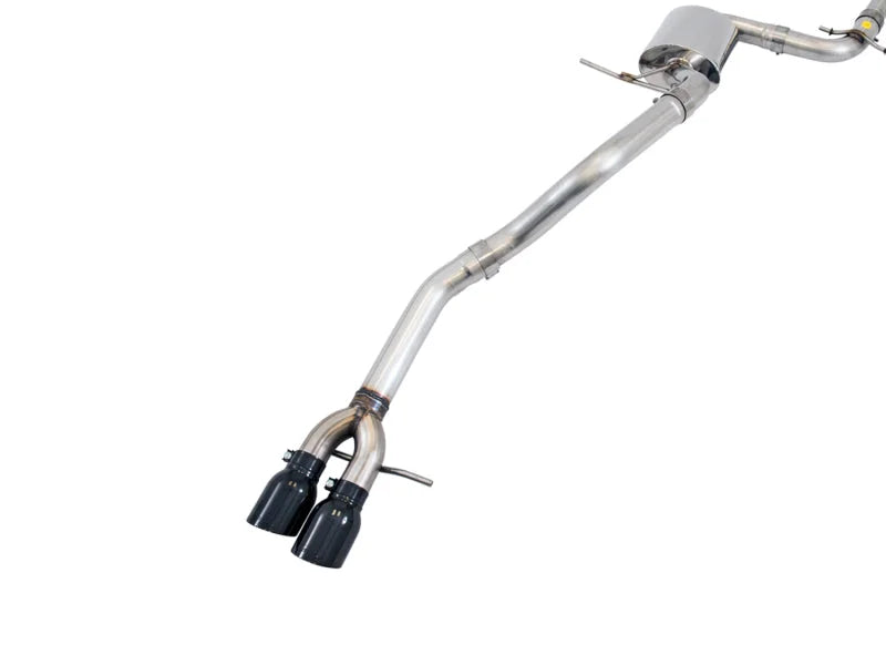 AWE Tuning 09-14 Volkswagen Jetta Mk6 1.4T Track Edition Exhaust - Diamond Black Tips - Main Product View