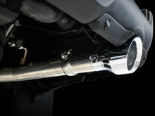 Load image into Gallery viewer, AWE Tuning 09-18 RAM 1500 5.7L (w/Cutouts) 0FG Dual Rear Exit Cat-Back Exhaust - Chrome Silver Tips - Side View