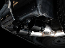Load image into Gallery viewer, AWE Tuning 09-18 RAM 1500 5.7L (w/o Cutout) 0FG Single Side Exit Cat-Back Exhaust - Diamond Blk Tips - Side View
