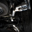 Load image into Gallery viewer, AWE Tuning 09-18 RAM 1500 5.7L (w/o Cutouts) 0FG Single Side Exit Cat-Back Exhaust - Chrome Tips - Back View