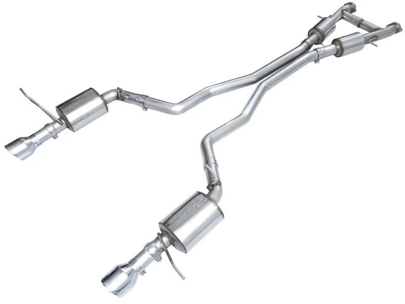 AWE Tuning 11-24 Dodge Durango 5.7L Touring Edition Exhaust w/ Chrome Silver Tips - Main Product View