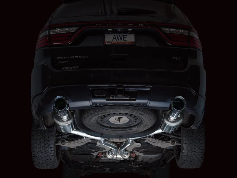 AWE Tuning 11-24 Dodge Durango 5.7L Touring Edition Exhaust w/ Chrome Silver Tips - Additional View 6